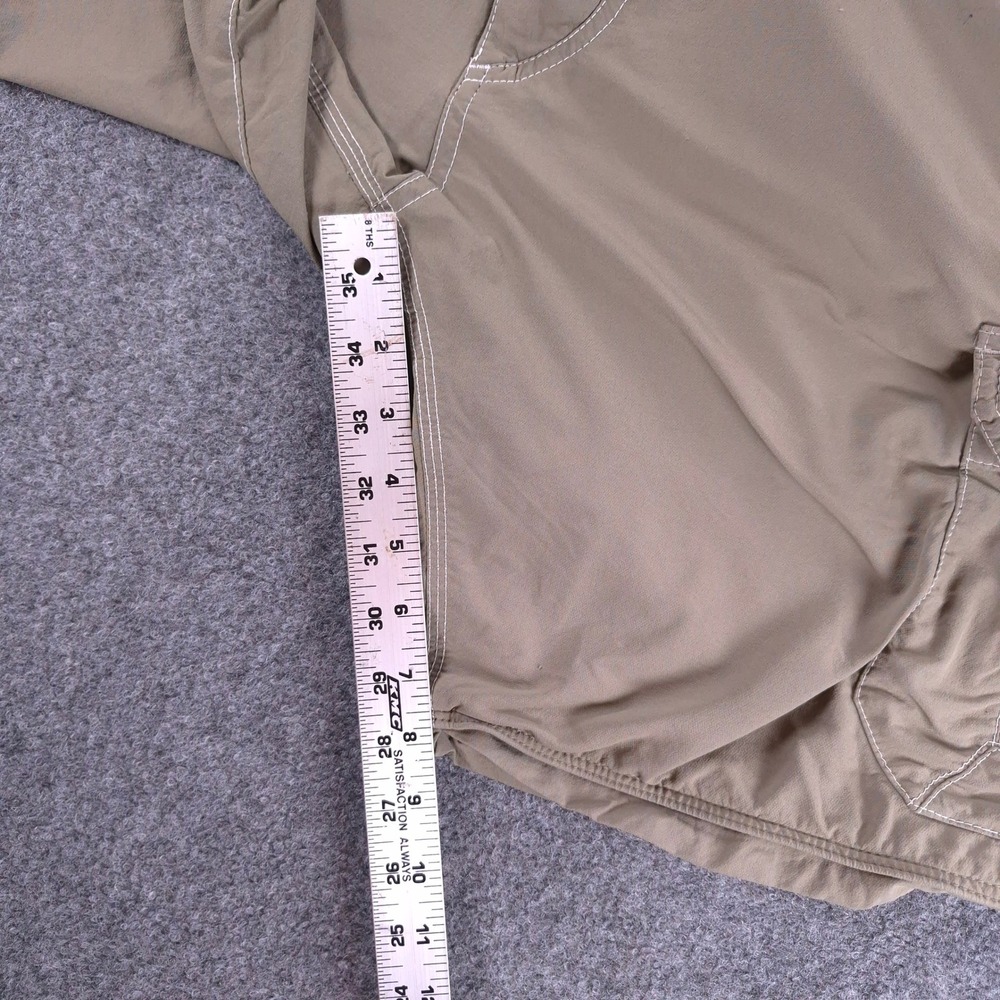 Kuhl Mens Cargo Shorts Tan Khaki Hiking Outdoor 36x30 PO 7983-00 - Picture 7 of 13